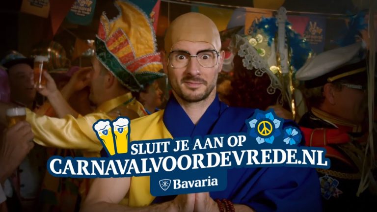 bavaria reclame CARNAVAL VERDIENT DE NOBELPRIJS VOOR DE VREDE